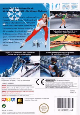 Winter Sports - The Ultimate Challenge box cover back